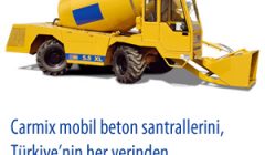 CARMİX 5,5 M3 MOBİL BETON SANTRALİ