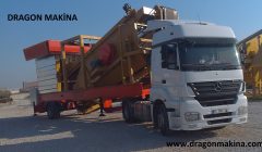 Mobil Konkasör,Tam Mobil Elek Besleme – Eleme – Stoklama Tesisi DRAGON 609