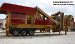 DRAGON 10 Mobil Kapalı devre Kırma eleme tesisi Yeni teknoloji