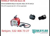 Satılık Elektrofüzyon Kaynak Makinesi