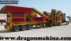 DRAGON 10 Mobil Kapalı devre Kırma eleme tesisi