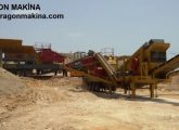 Mobil Konkasör Primer Kırma Eleme DRAGON 11000