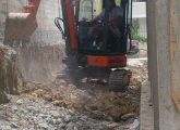 Kiralık JCB 1CX 3CX Mini ekskavatör BOBCAT