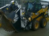 Kiralık bobcat Trançer beton asfalt kesici